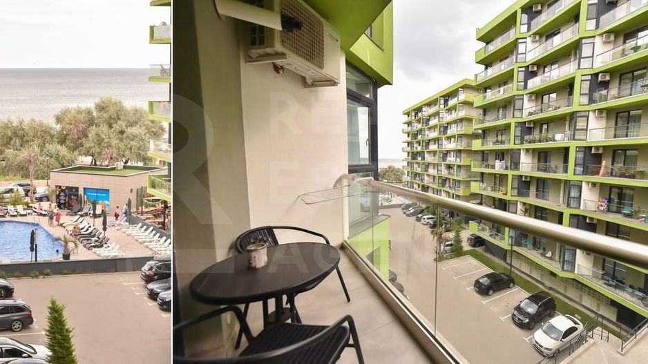 Vânzare, garsonieră cu vedere la mare, Alezzi Beach Resort, Constanța - Poză 1