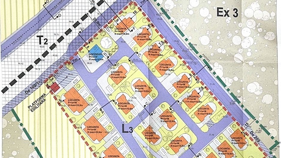 EXCLUSIVITATE-PROIECT UNIC PADUREA SNAGOV! Loturi 400-600 m2 ,PUZ - Poză 3