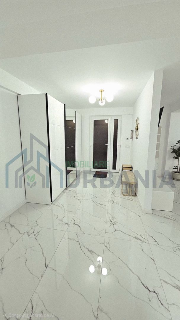 Vilă individuală de închiriat, zona Primăria Miroslava, 4 camere, 130 mp utili, 400 mp teren - Poză 5