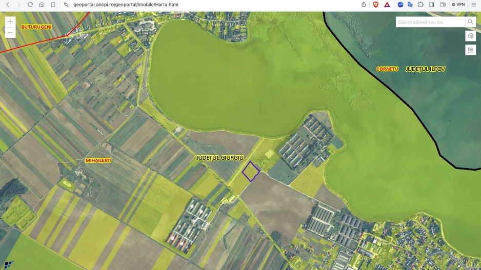 Teren extravilan Mihailesti 15 ha - Poză 18