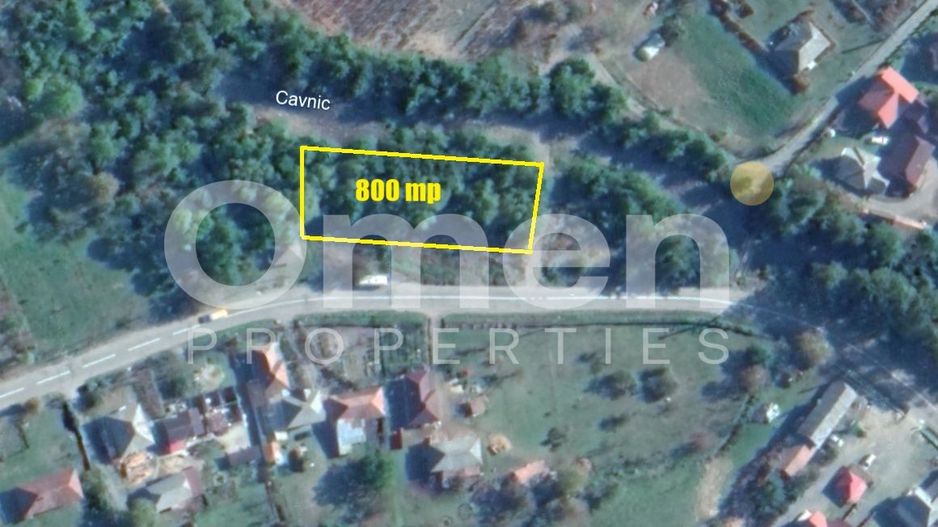 Teren Intravilian 800 mp Lăschia, Maramureș – Utilități complete - Poză 1