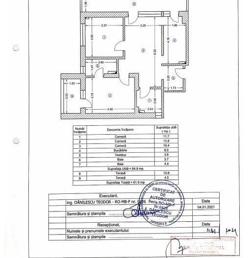 Apartament 3 camere Bucurestii Noi | 2 Cocoși - Poză 13