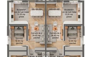 DUPLEX, TEREN GENEROS, MOSNITA VECHE - Poză 2