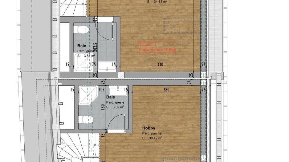 Duplex semifinisat de vanzare, cartier Zorilor! - Poză 4