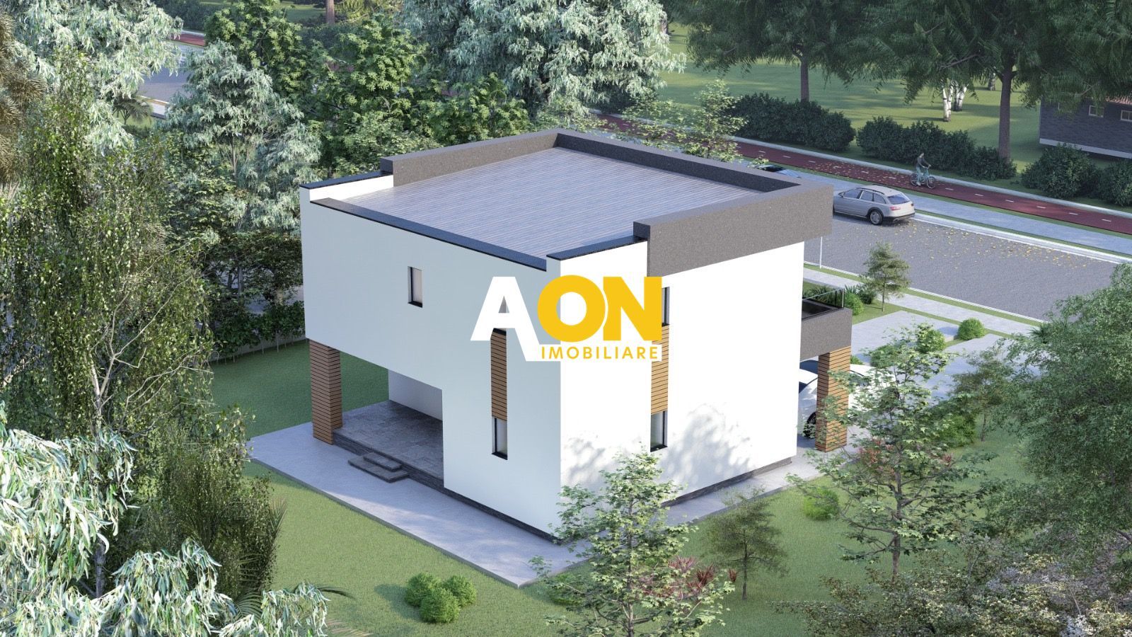 Casă individuală in Cetate, 4 camere, 4 bai, 3 dressing, 500 mp teren - Poză 4