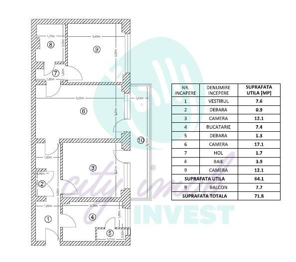 Apartament luminos | Lacul Tei – Doamna Ghica - Poză 3