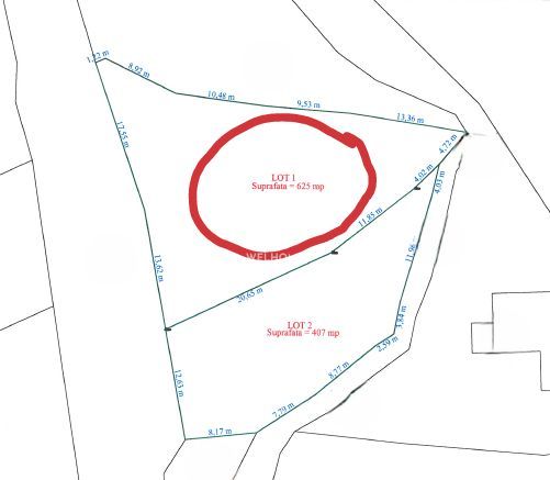 Teren pentru cabana, Marajdie deschidere la rau Gura Raului Sibiu - Schiță 8