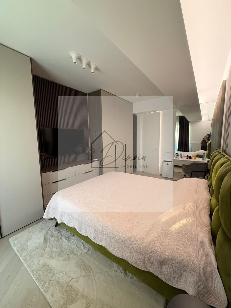 Apartament 3 camere CORTINA NORTH Pipera -105mp, lux, vedere Promenada - Poză 14