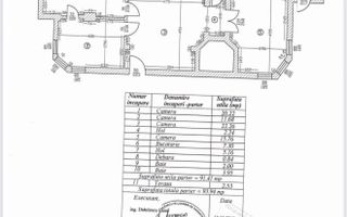 Vilă interbelică restaurată – Dorobanți Capitale 363 mp utili - Schiță 52