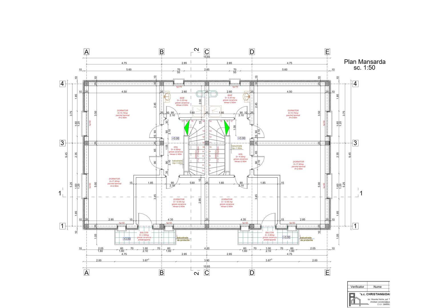 COMISION 0%, Duplex 4 Camere,  POD, 110MP,  270MP Teren, Mosnita Noua - Poză 15