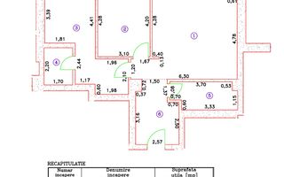 Apartament exclusivist | 3 camere | 96.5 mp |Cortina 126 - Poză 16