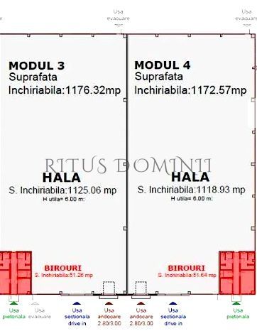 Hala Industriala de Inchiriat, Arad-Nord, Acces Tir, 1170-2340m2 - Poză 8