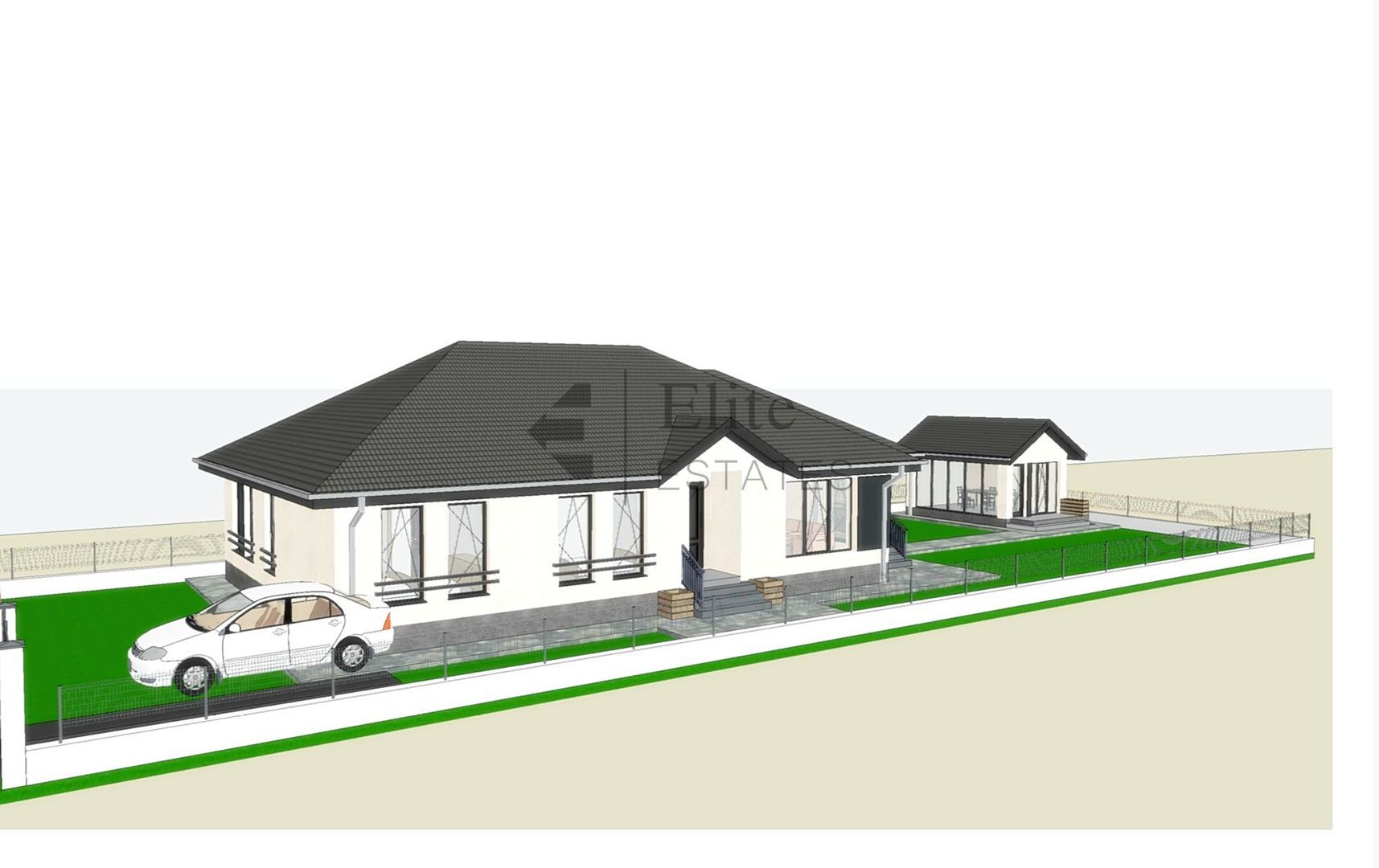 Casa noua de vanzare in Grigorescu cu teren de 650 mp - Poză 1