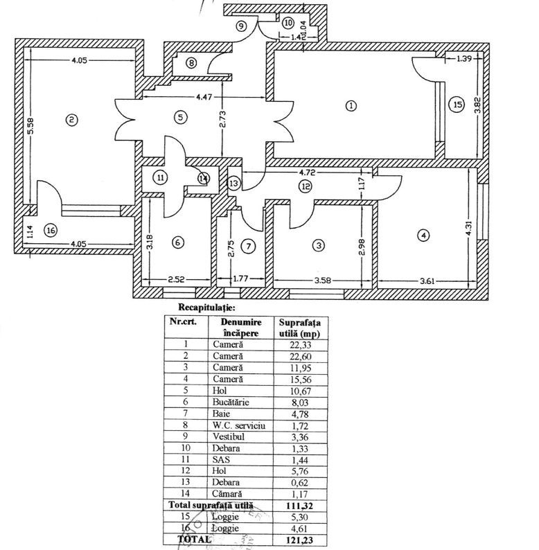 Apartament 4 camere Victoriei, Casa Vernescu, garaj, centrala, comision 0 ! - Poză 57