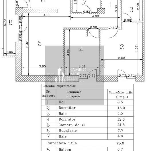 Apartament 3 camere Baneasa/Aviatiei - Poză 8