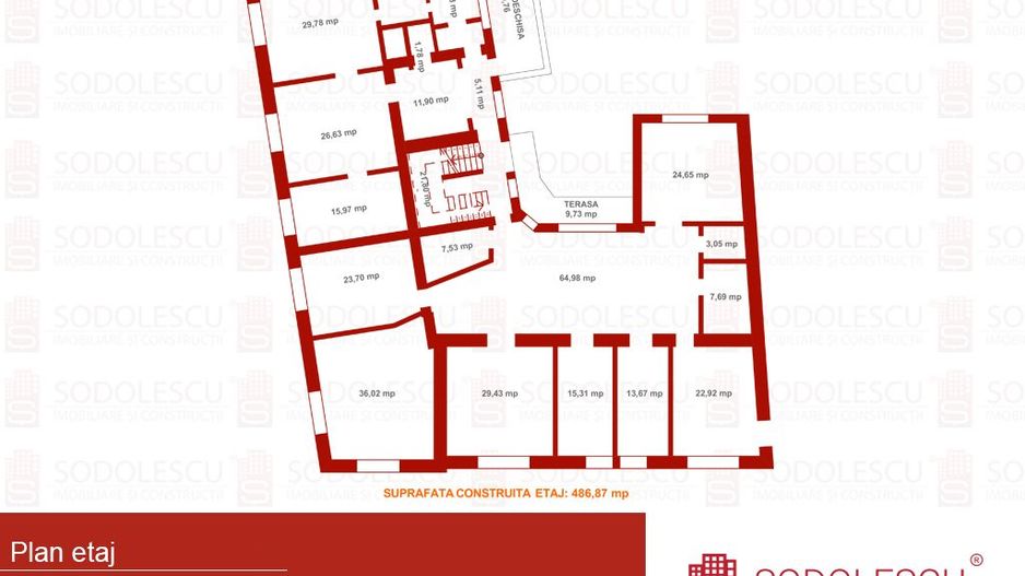 Imobil pretabil cladire de birouri, clinica medicala - Central - Poză 10