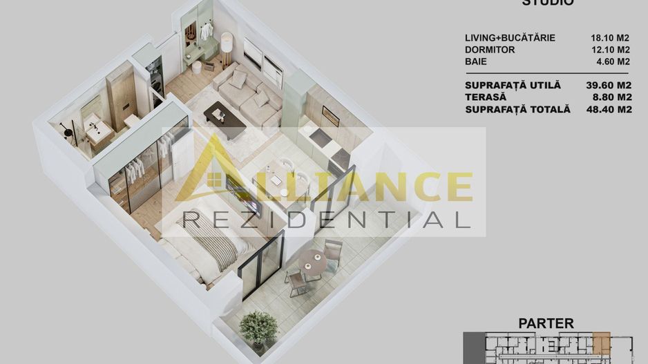 🏡 APARTAMENTE NOI LA PARTER - CURTE PROPRIE - Poză 9