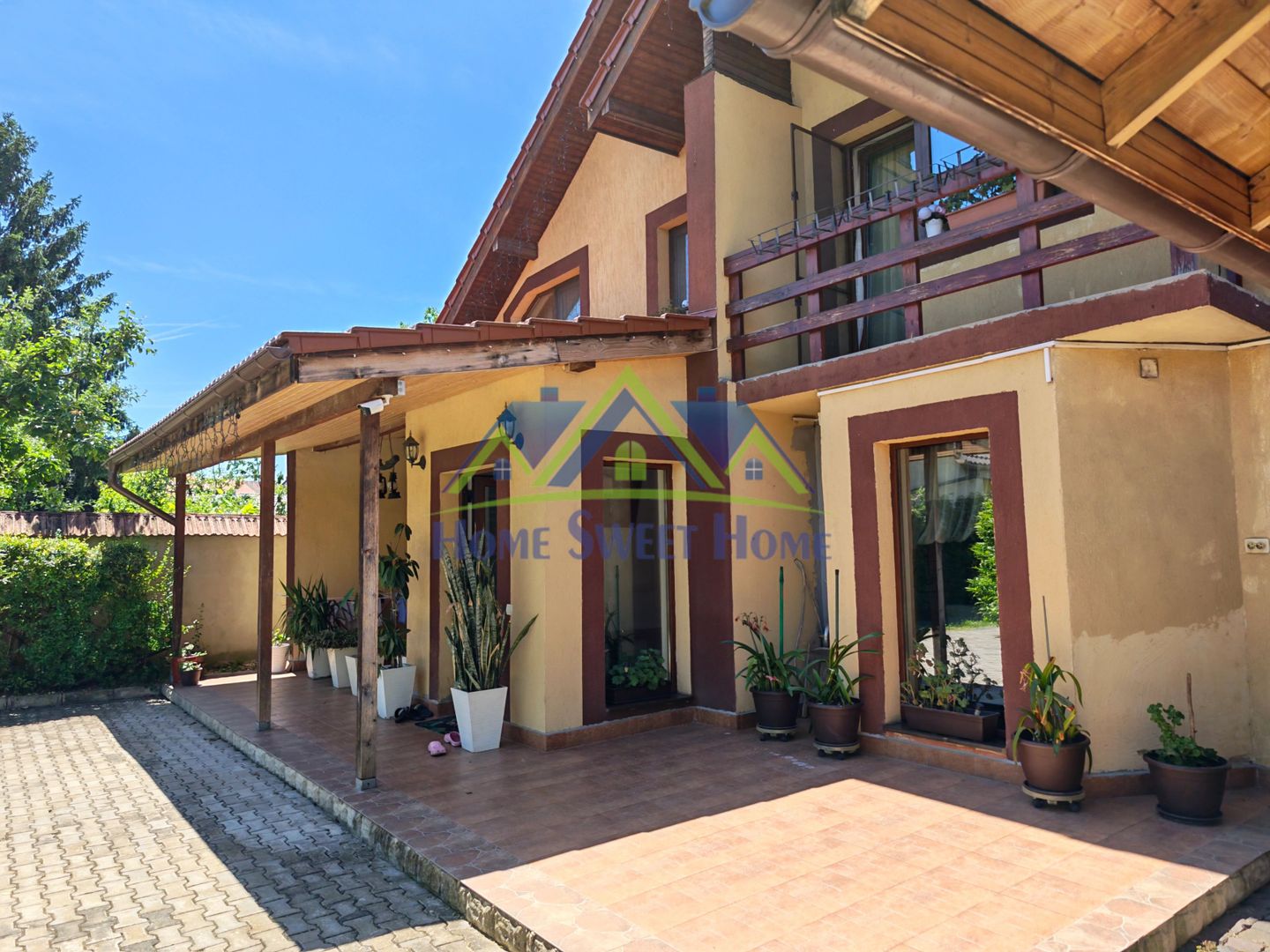 Vand Casa 2 corpuri, P+E, Romanilor, 4 cam, curte, zona de gratar, etc - Poză 2