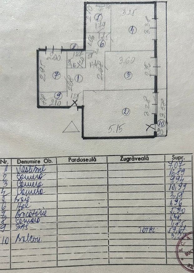 3cam.dec-1baie-disponibil imediat/Bvd Brancoveanu 130-132,sector 4 - Poză 5