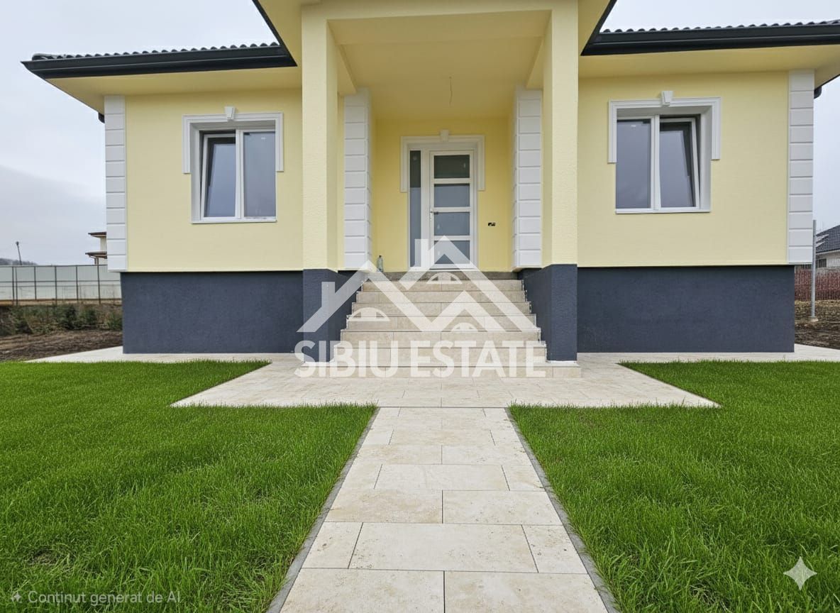 Casa noua 4 camere, 2 bai, pe un singur nivel - Poză 10