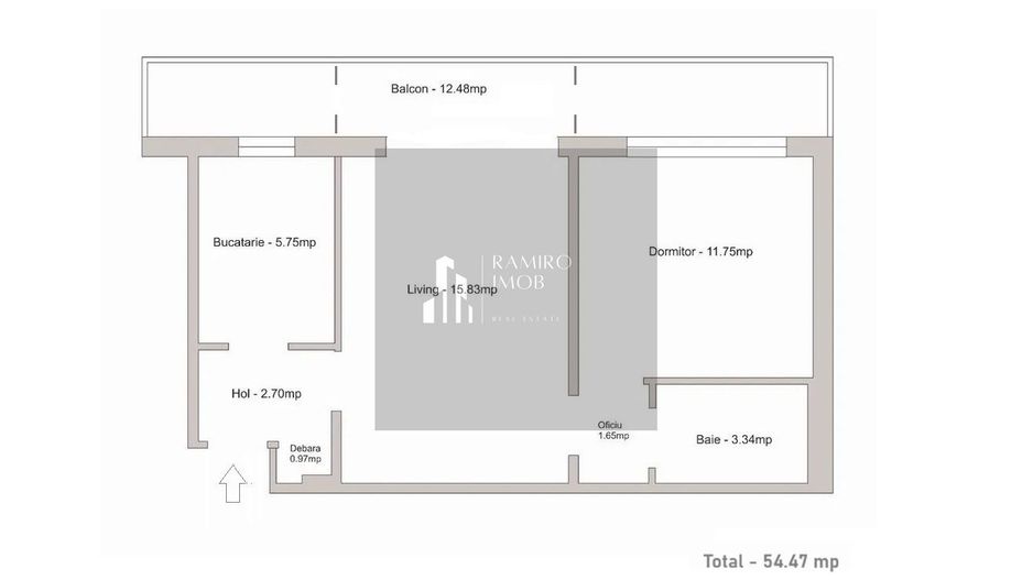 Ap 2 camere 55mp etaj 1 -balcon mare -Nitu Vasile -Big Berceni - Poză 2