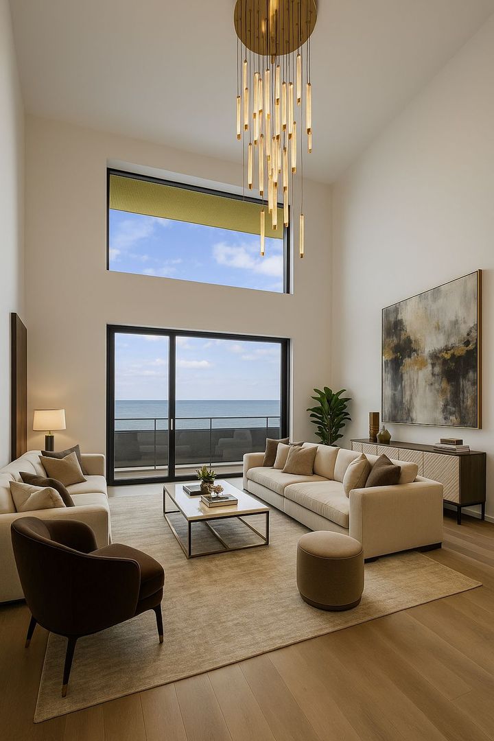 Vedere directa la Mare, Prima linie, Penthouse tip Duplex, bloc Boutique - Poză 29