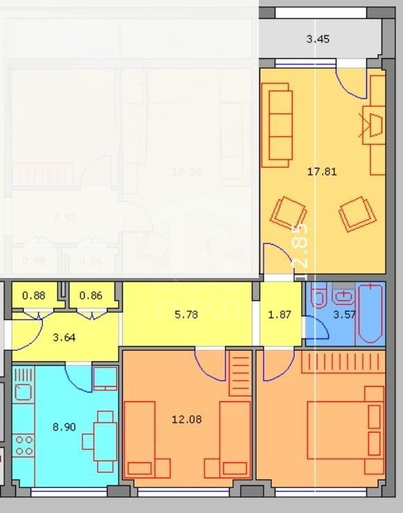 3 camere | Decomandat | Berceni - Poză 4
