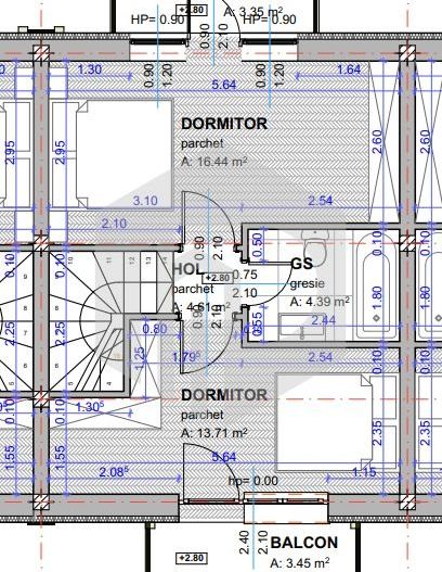 Casa insiruita - 3 Camere - 76mpu - Curte 36 mp - Arhitectilor - Poză 13