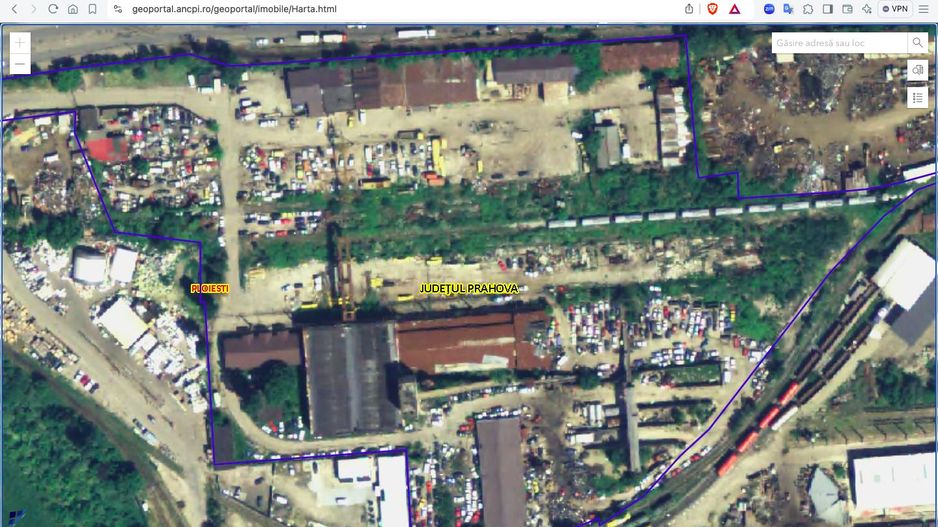 Platformă Industrială cu Cale Ferată si Infrastructură Completă - Poză 5