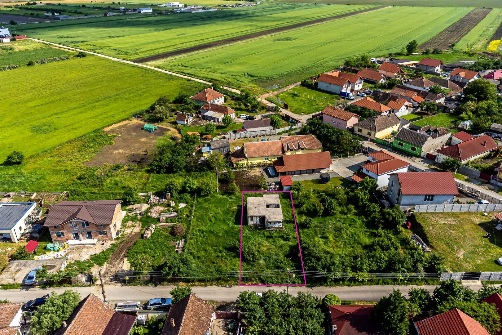 PREȚ REDUS Teren cu proiect casă Vladimirescu - Poză 1