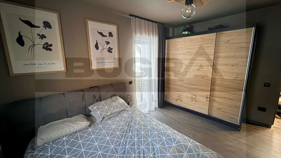 Apartament de 2 camere ultrafinisat, 59,6mp, parcare, nou, Apahida - Poză 8