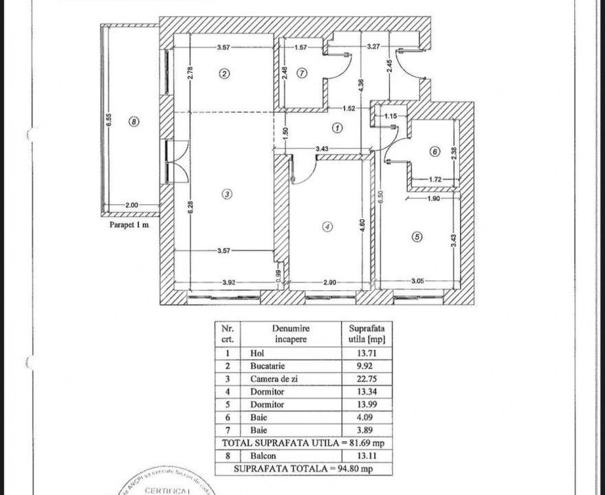 Apartament 3 camere Luxuria Domenii | 2 locuri de parcare - Poză 19