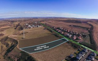Teren Intravilan 2900mp PUZ in Lucru - Jucu de Sus - Poză 2