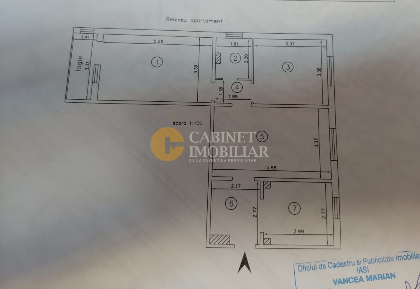 Apartament 3 Camere Renovat - Zona Alexandru/Familial - Poză 14