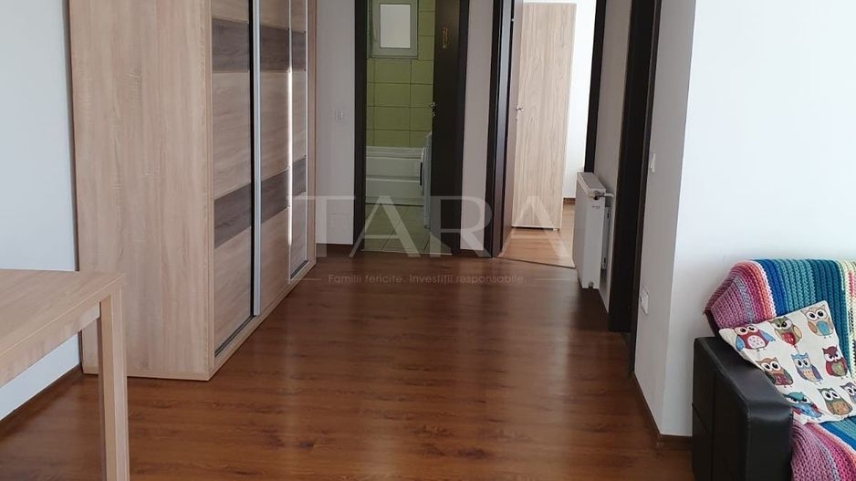 Apartament cu 2 camere, 57 mp si balcon. Florești, zona Cetății. - Poză 1