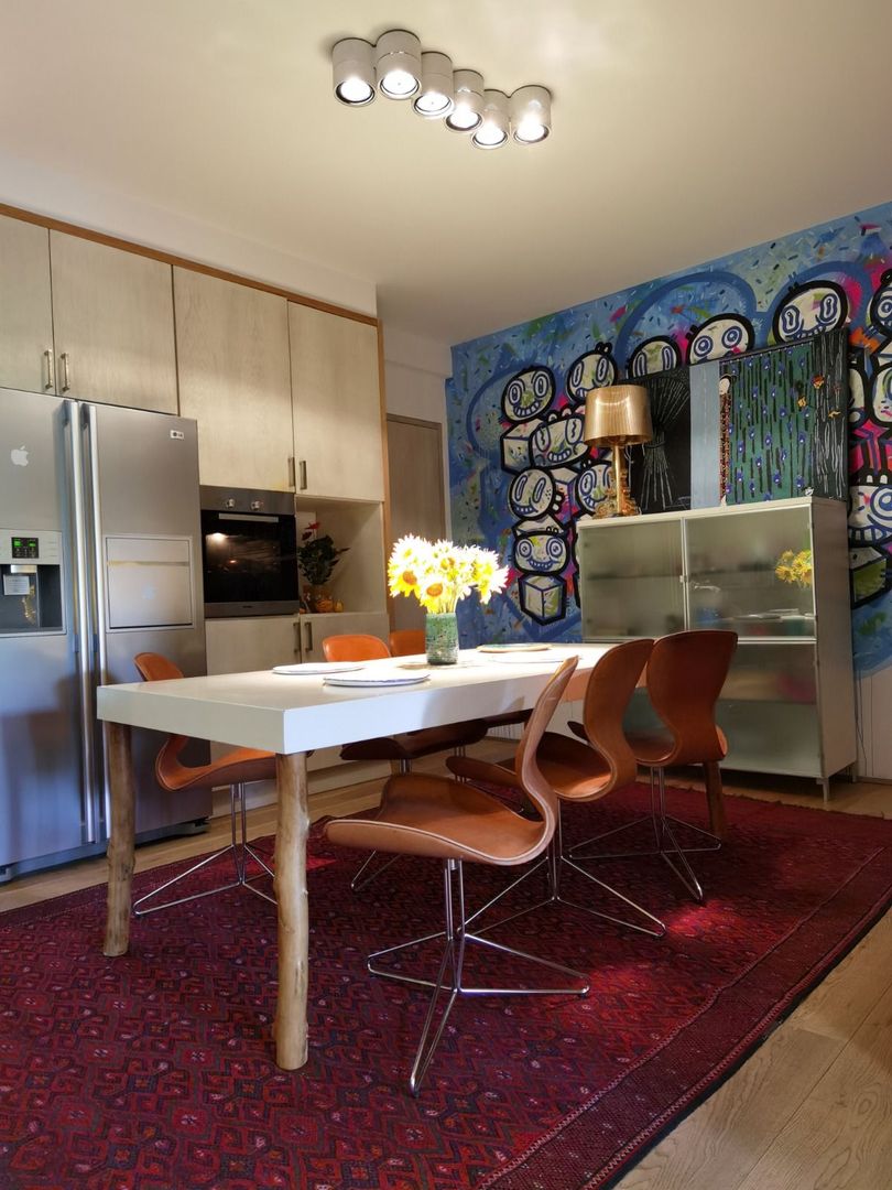 Apartament Art Deco, design rafinat in bulevardul Dacia -Vulcanescu - Poză 14