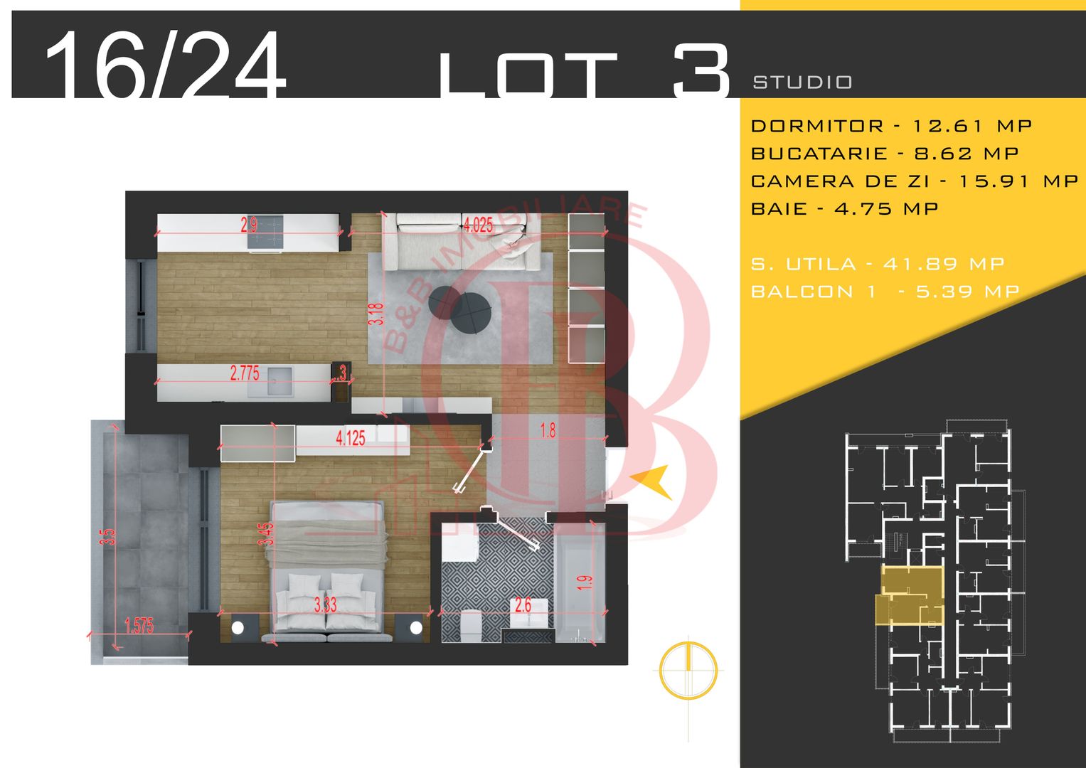 2 camere  Titan Pallady  Metrou Nicolae Teclu - Schiță 1