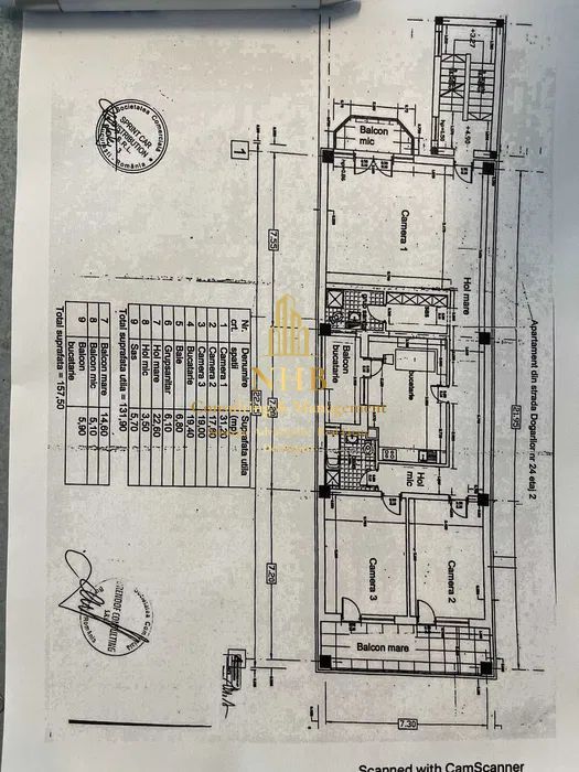 3 CAMERE-SPATIU PENTRU BIROURI - CENTRALA PROPRIE - Poză 8