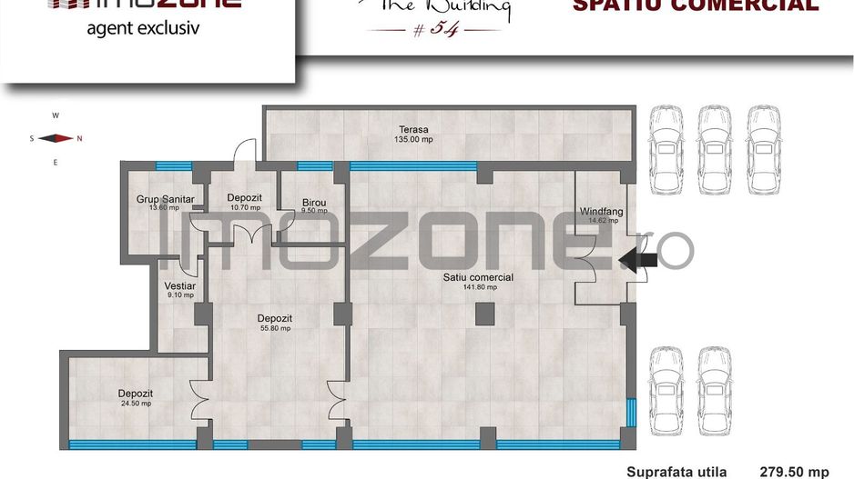 Spatiu Comercial | Militari-Uverturii-Apusului | 280mp + 135mp (terasa) - Poză 55