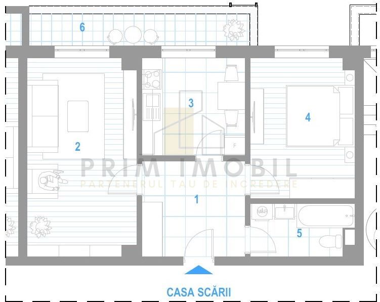 Promotie- TVA redus! Apartament premium, la un standard peste piata! - Schiță 8