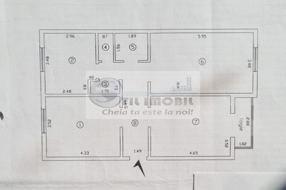 Apartament 3 Camere Copou Blocuri rusesti - Poză 13