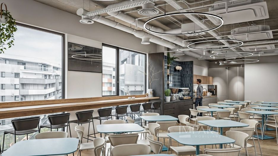 Spatiu birouri  1320 m2 finisat Europa - Poză 17