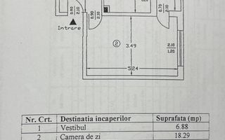 APARTAMENT 2 CAMERE | ETAJ 2 | POSIBILITATE CENTRALA - Schiță 14