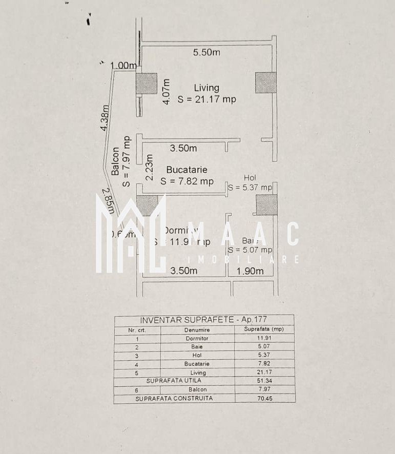 Apartament 2 camere I 51 mp utili I Lift I Parcare I Hipodrom - Poză 10