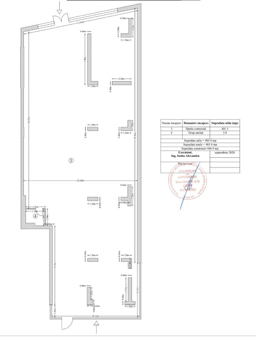 Vanzare spatiu comercial Barbu Vacarescu - 102 The Address  Bucuresti - Poză 1