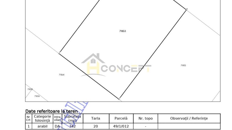 Teren ideal investitie 2 loturi  Str Calugareni-Lapusneanu - Poză 5