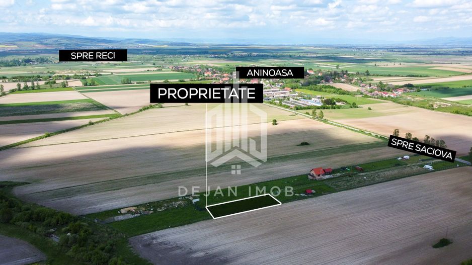 Teren intravilan | 687 MP | Aninoasa - Poză 4