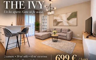 THE IVY |65 Mp- 2 camere • Terasă •Parcare - Poză 1
