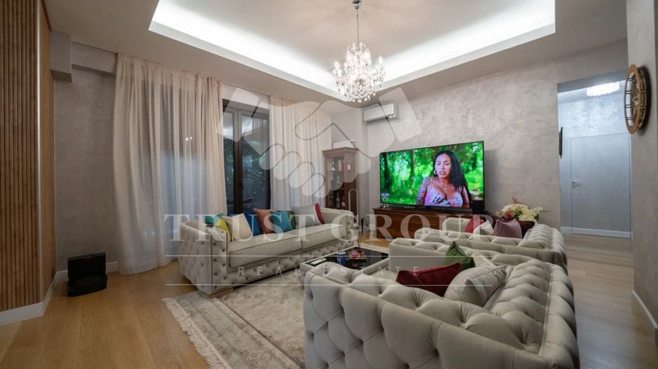 Apartament 5 camere Herastrau | Parter cu 100mp curte | 2 Locuri Parcare+Boxa - Poză 6