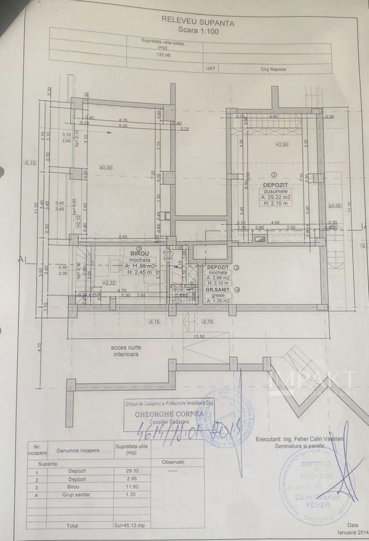 Spatiu comercial vitrat pentru servicii cu acces public in Marasti - Poză 2